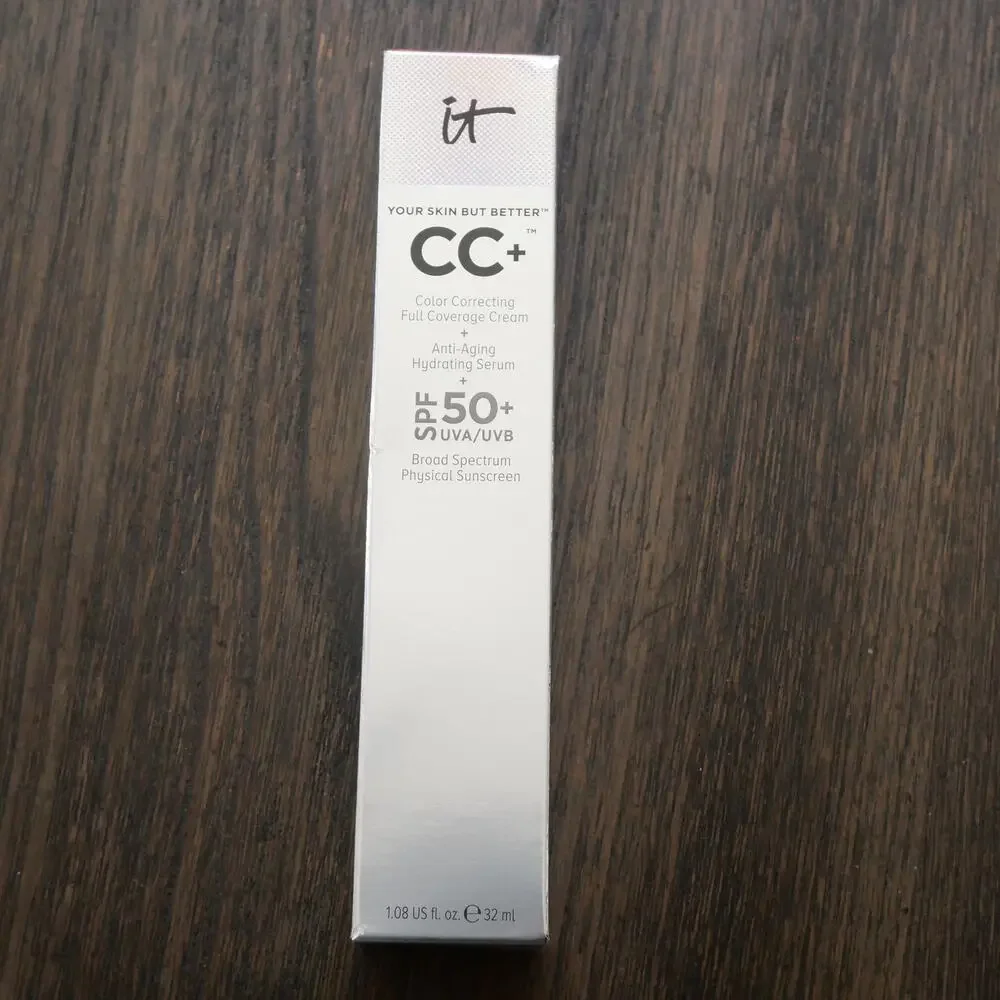 Set of 2 NEW it Cosmetics CC Cream Color Correcting Full Coverage Rich Honey